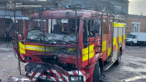 Росіяни вдруге вдарили по рятувальниках у Марганці: деталі