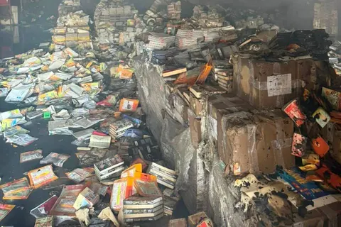 Удар по Харкову: знищено 8 мільйонів книжок видавництва «Ранок»