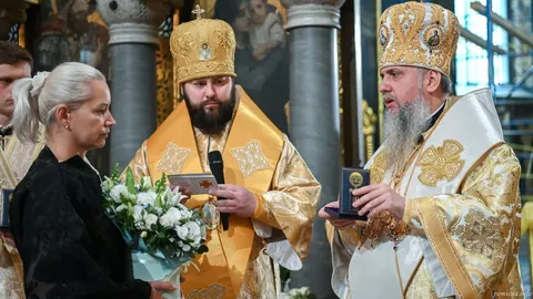 Епіфаній посмертно відзначив медаллю засновника пошукового загону «Плацдарм» Оле