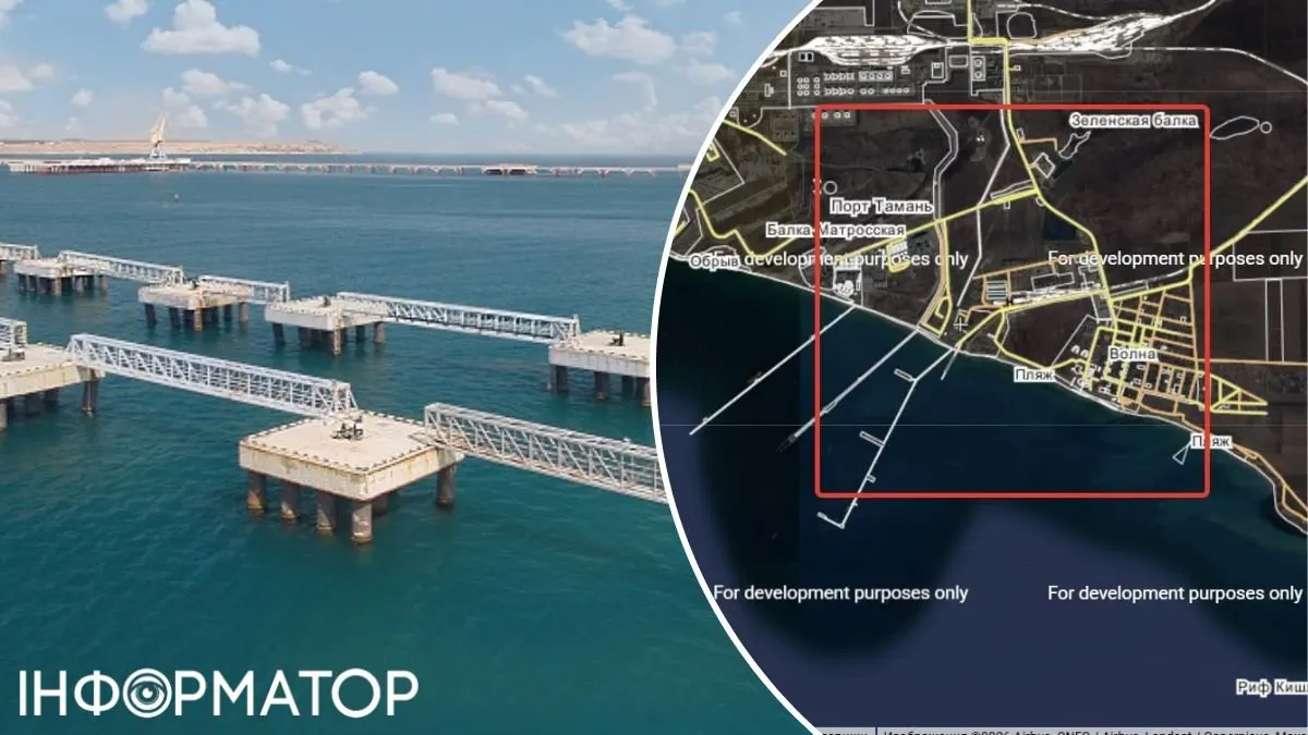 Масштабна пожежа на нафтовому терміналі в російському порту Тамань