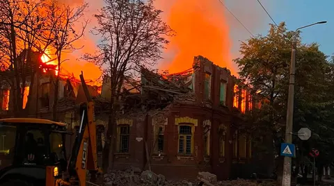 Удар по Слов'янську: поранені та пошкоджені багатоповерхівки