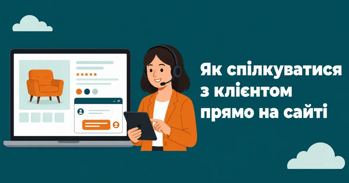 Чат на сайті: як перетворити відвідувачів на клієнтів