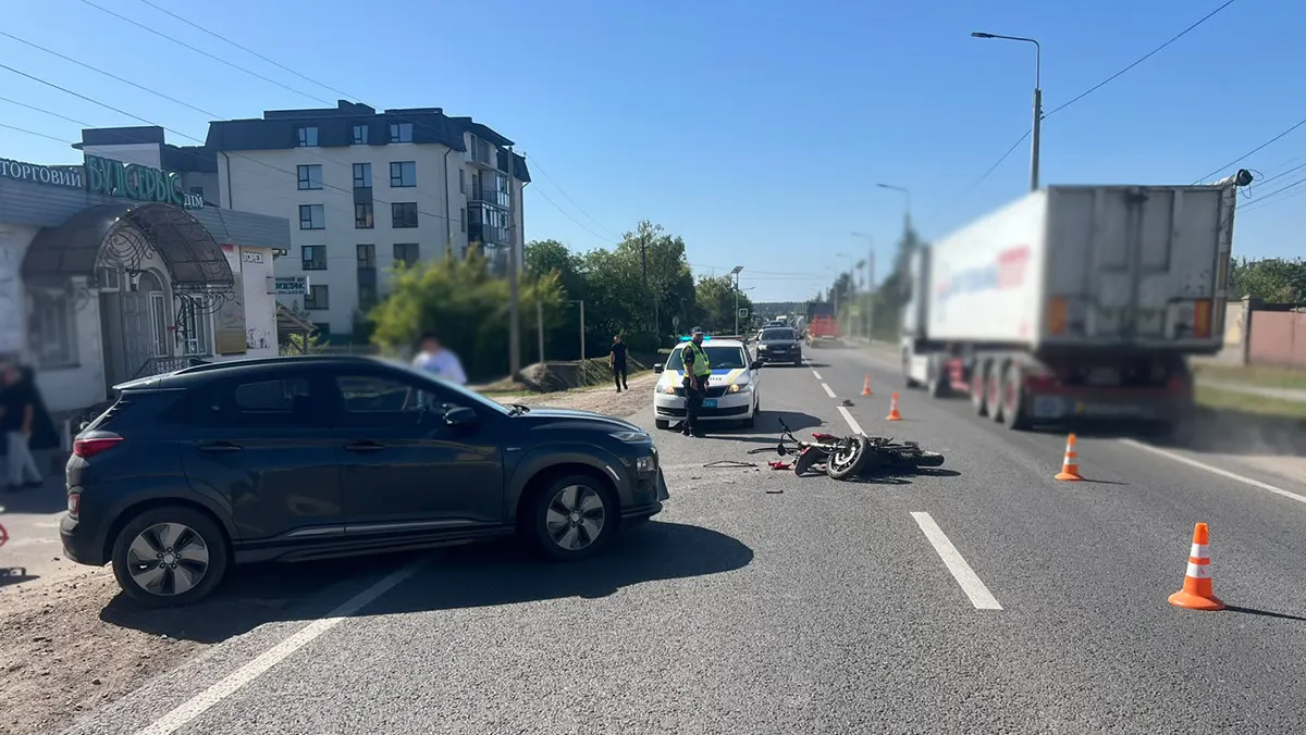Три ДТП за участю мотоциклів на Тернопільщині: що відомо про постраждалих