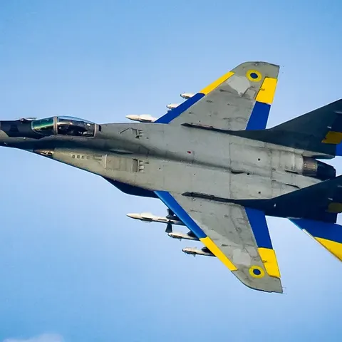 На Одещині впав МіГ-29: пілот встиг катапультуватися