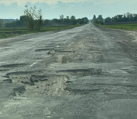 Ремонт дороги Черкаси–Чигирин: 61 км за 146 мільйонів