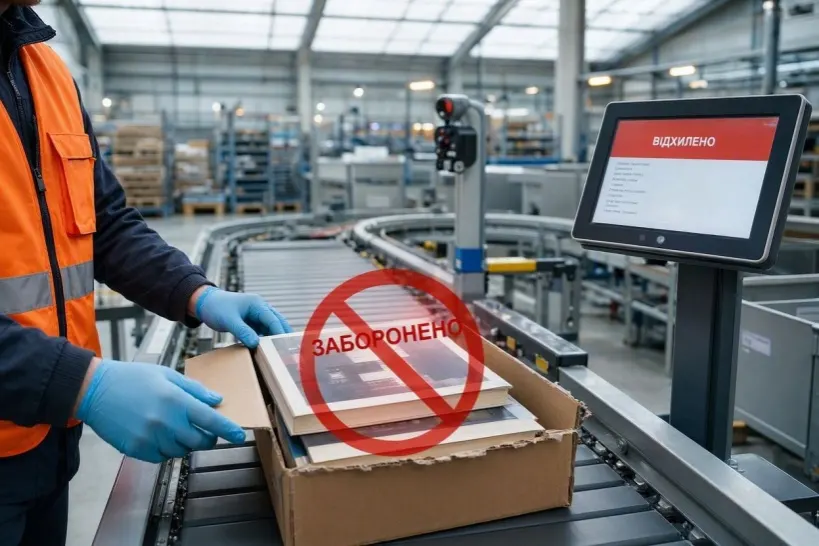 Поштових операторів закликали блокувати книжки з РФ та Білорусі