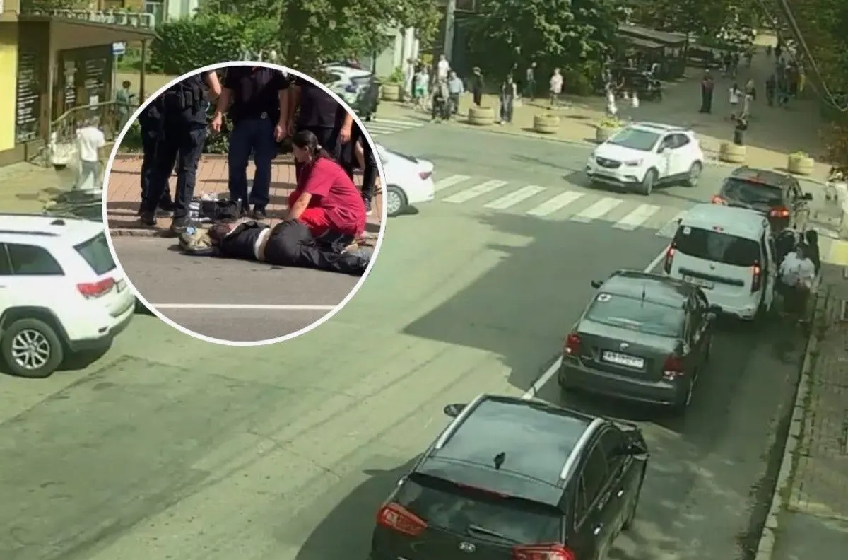 У Вінниці автівка збила дівчину на самокаті: постраждалу госпіталізували