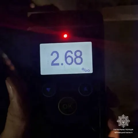 Водій без прав вдруге за рік попався п’яним у Чернівцях