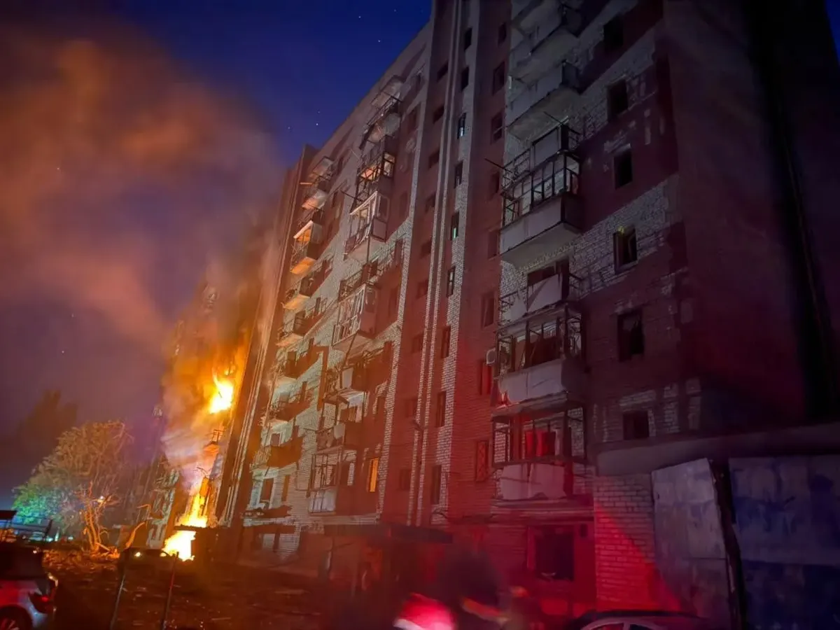 Авіаудар по Краматорську: загиблий та 15 поранених, пошкоджено будинок