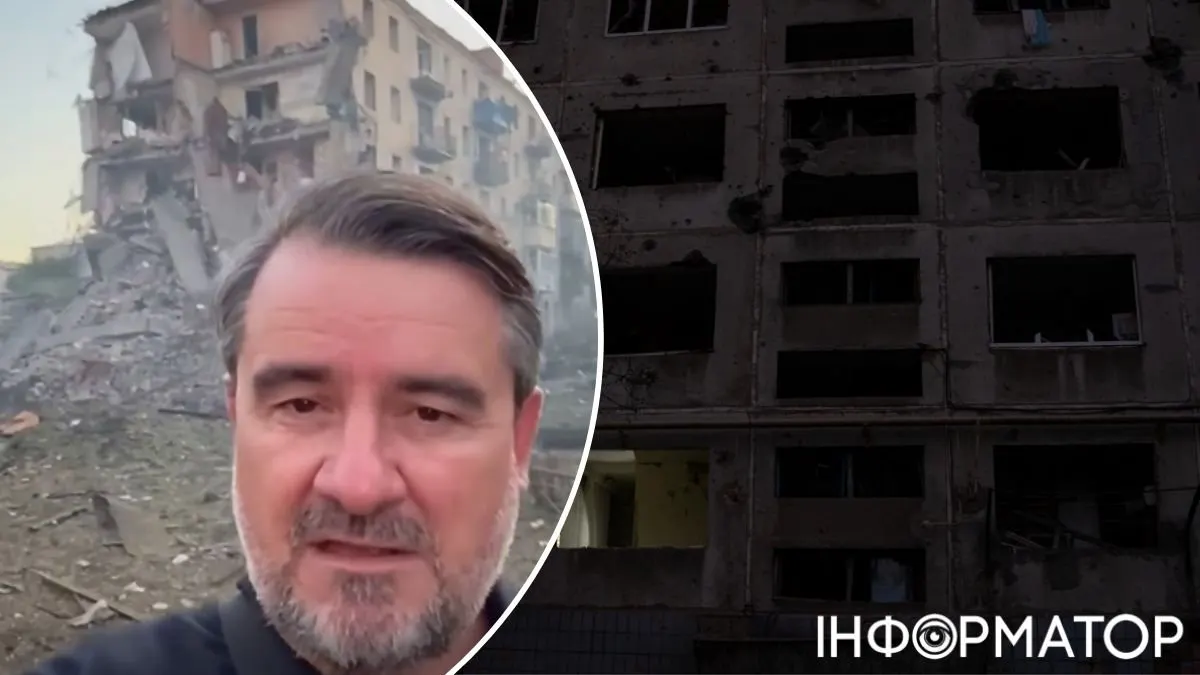 Удар по Слов'янську: четверо поранених, зруйнований під'їзд