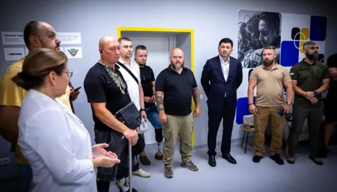 У релокованій лікарні на Київщині відкрили простір підтримки ветеранів