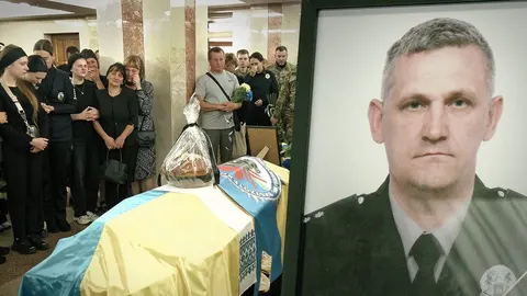 У Рівному попрощалися з вибухотехніком, який загинув на службі