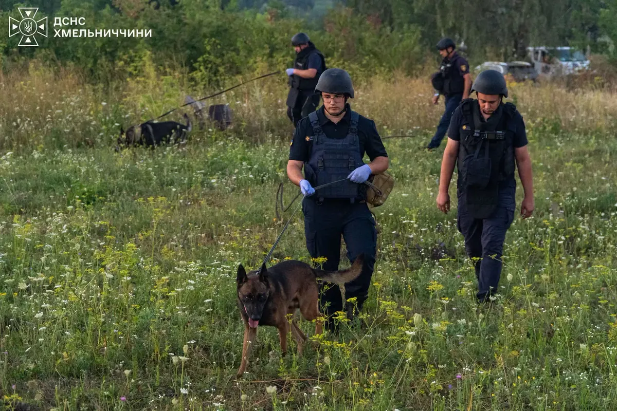 На Хмельниччині триває ліквідація наслідків вибухів на полігоні