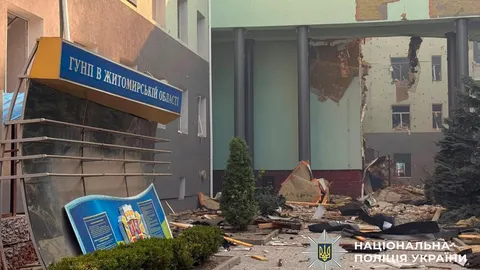 Удар по Житомиру: двоє поліцейських загинули, 20 поранені