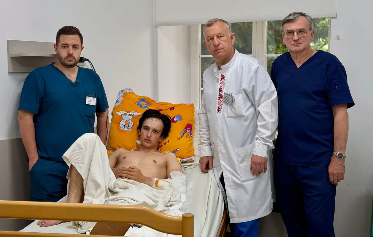 Як львівські хірурги врятували ногу 16-річному мотоциклісту