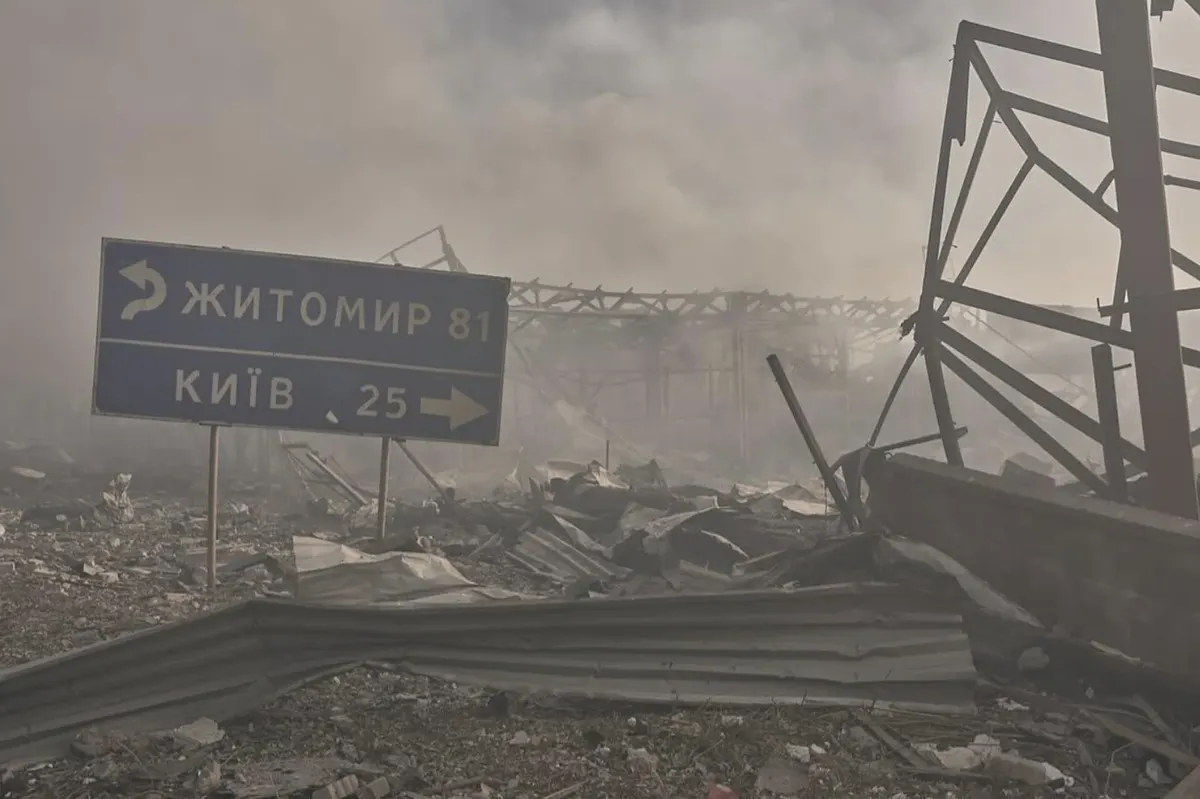 Рух Житомирською трасою частково відновлено: що відомо