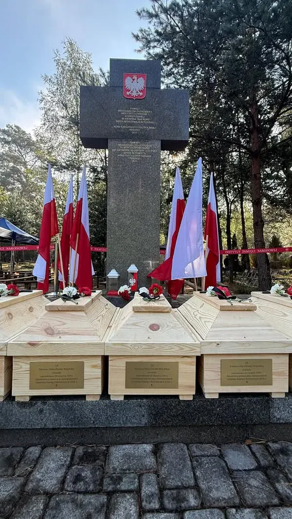 На Волині перепоховали 55 поляків, загиблих у 1943 році