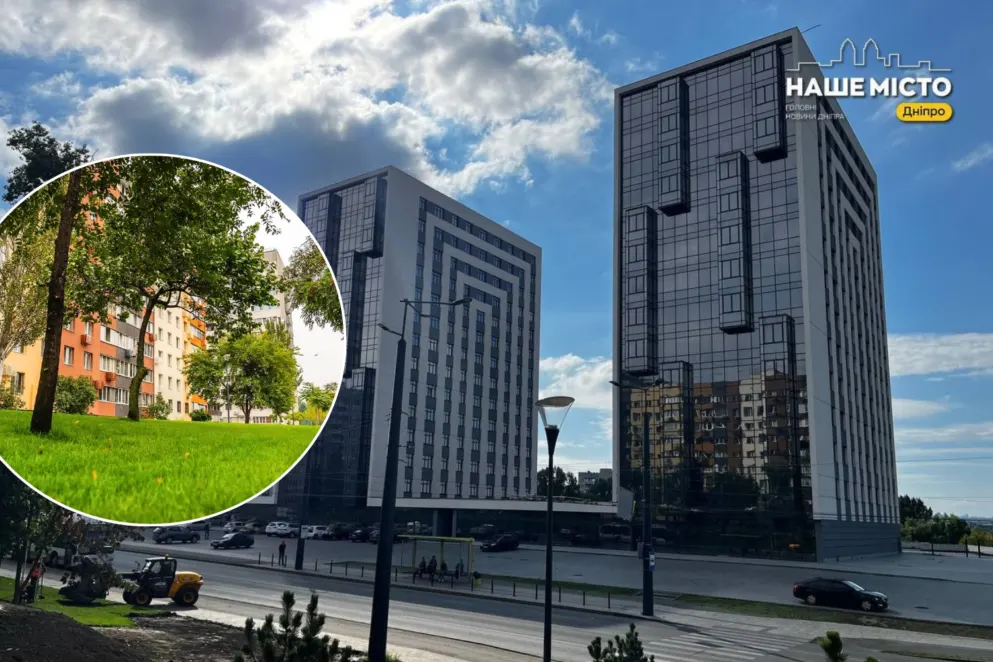 Дніпро: на вулиці Калиновій висадять ще 46 дерев
