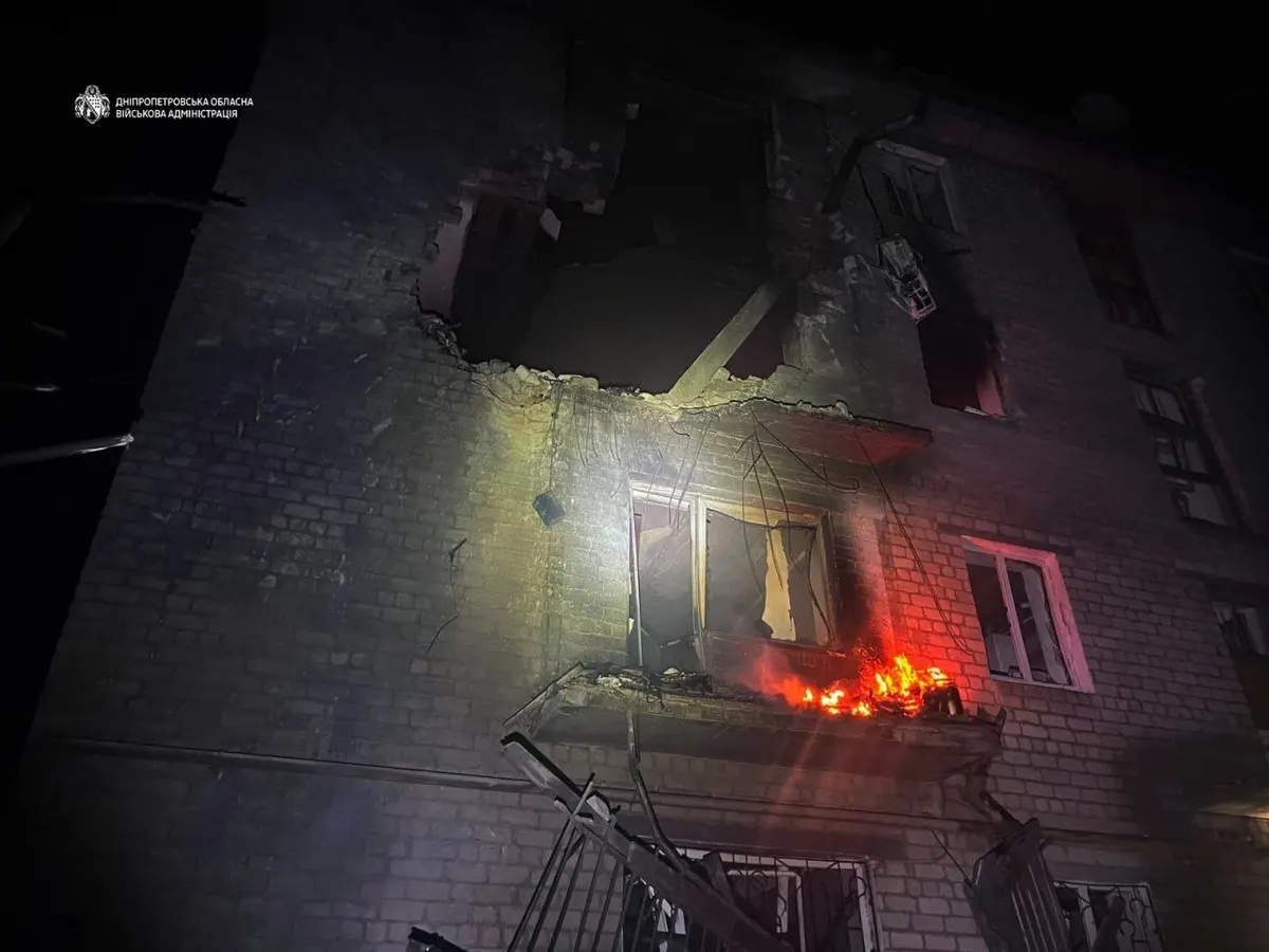 Нічна атака на Марганець: загинуло немовля, 11 поранених