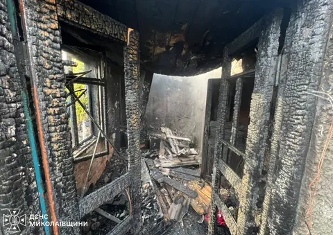 На Миколаївщині за добу загасили чотири пожежі — одна почалася після обстрілу
