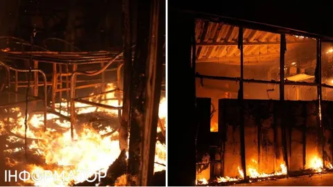 Нічна атака на Запоріжжя: пошкоджені будинок і ТЦ, 1200 осель без світла