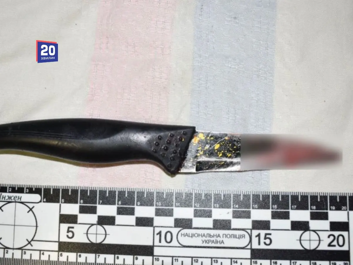У Ладижині чоловік під час сварки порізав ножем 61-річну знайому: що відомо