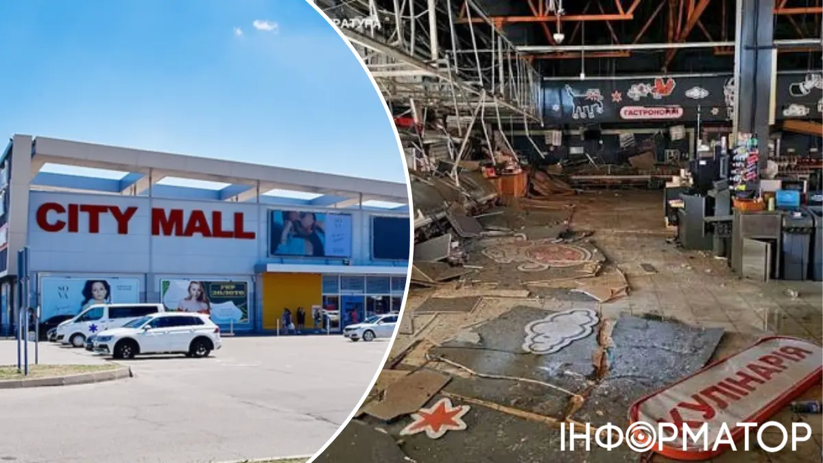 Власник City Mall у Запоріжжі пообіцяв відбудувати знищений ТРЦ