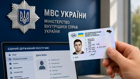 Цифровий контроль водіїв: що змінить новий реєстр МВС