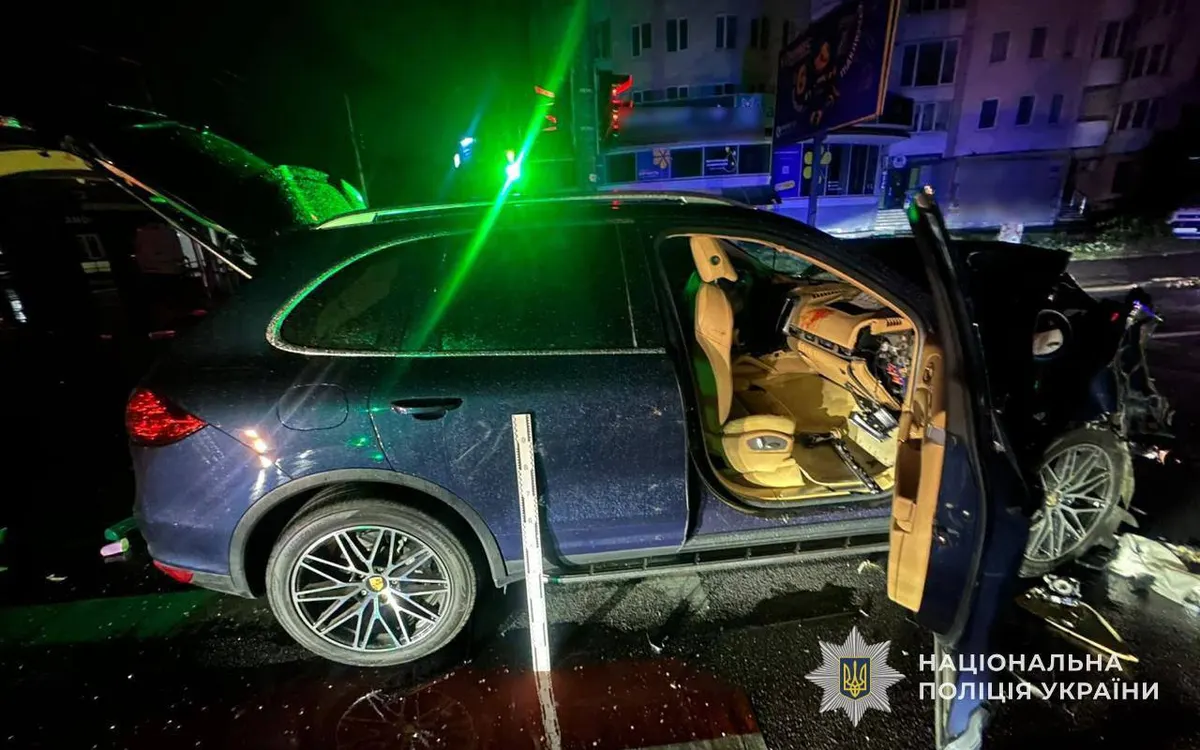 Суд залишив під вартою водія Porsche, який у Тернополі травмував вісьмох людей