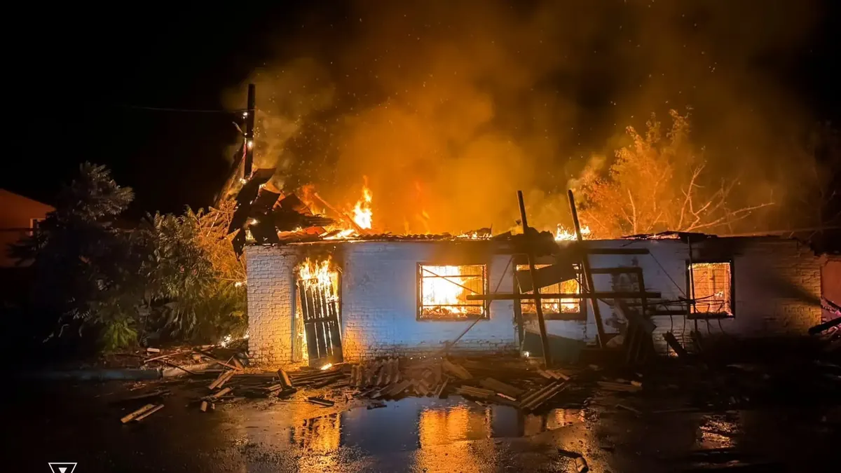 Ізюм під двома ударами за добу: загиблий, поранені діти й пошкоджені будинки