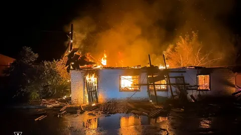 Ізюм під двома ударами за добу: загиблий, поранені діти й пошкоджені будинки