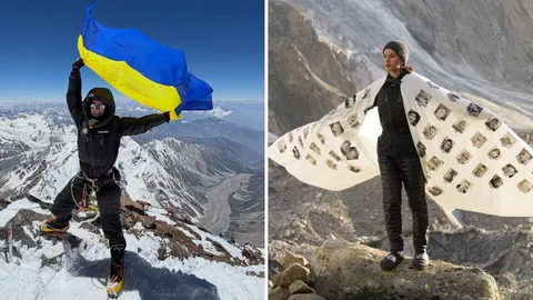 Українка Самойлова підкорила Нанга-Парбат із меморіалом загиблим альпіністам