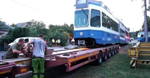 Вінниця отримала перші низькопідлогові трамваї з Цюриха