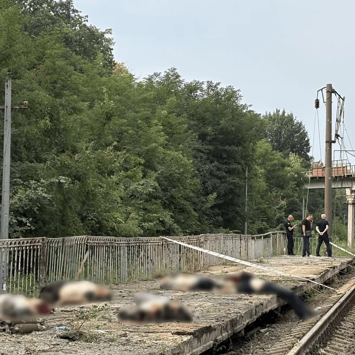 Ракетний удар по Квітневому: восьмеро загиблих на станції, село понівечене