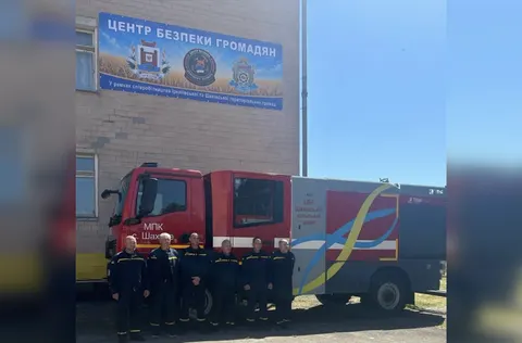 Релокована пожежна команда з Донеччини працює на Черкащині