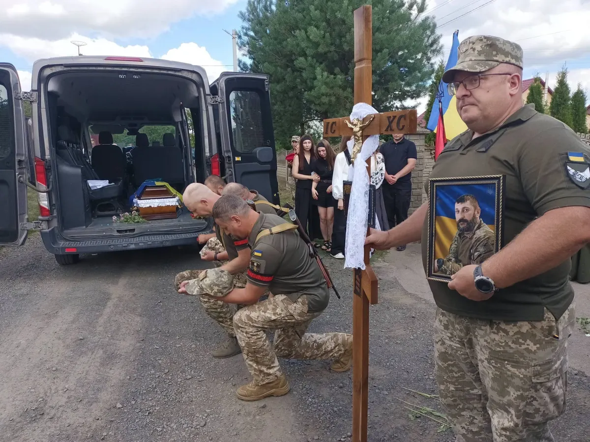 На Волині попрощалися з Героєм Віталієм Рудницьким, який загинув на Сумщині