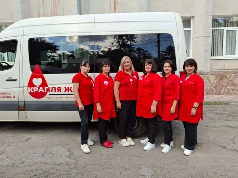 У Збаражі 65 донорів здали майже 30 літрів крові