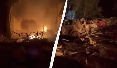 Авіабомба по Краматорську: обвал під'їзду, загибла та 16 поранених