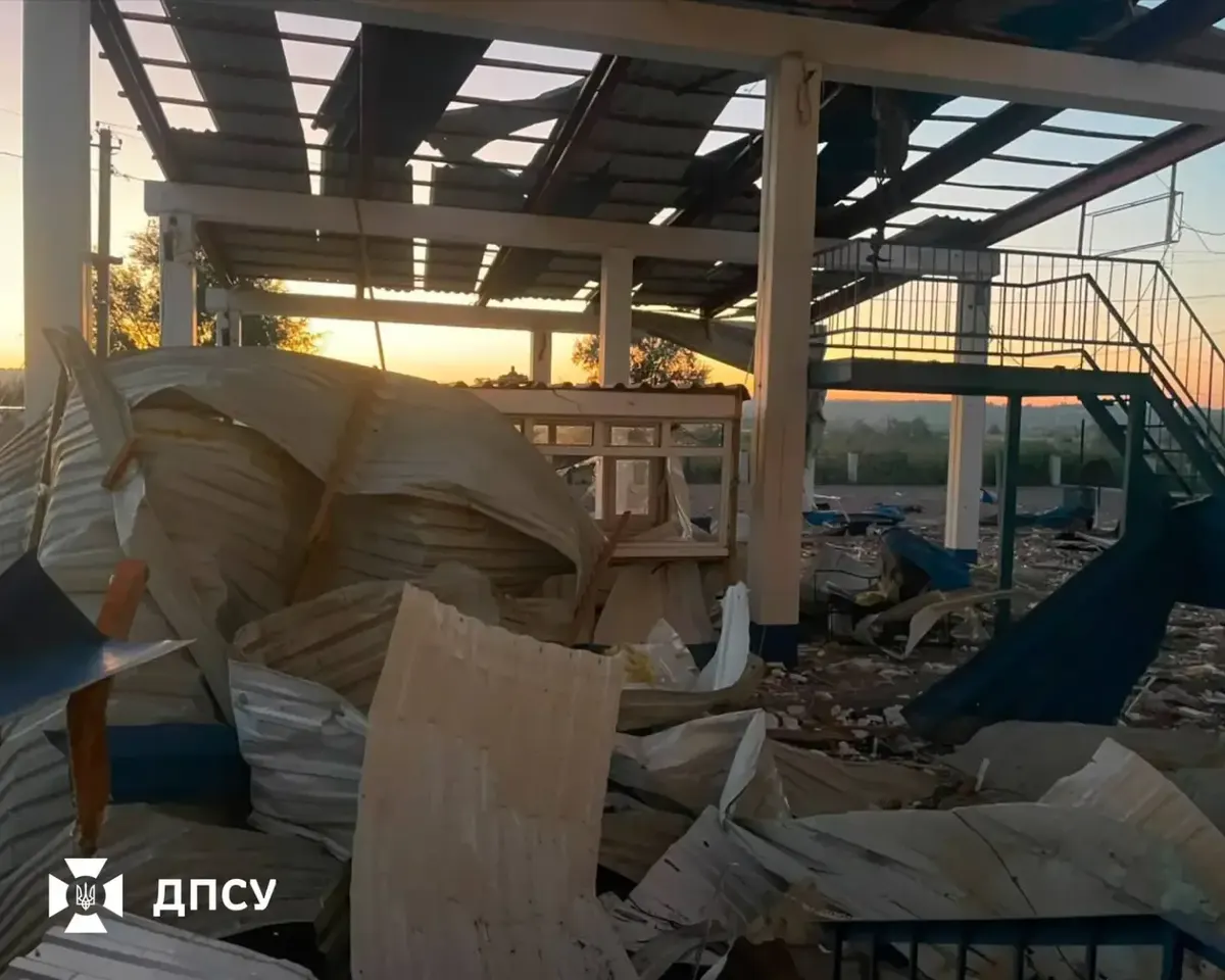 Удар РФ по пункту пропуску на Одещині: пошкоджено митний пост