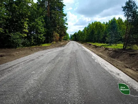 На Волині нова лісова дорога скоротила вивезення деревини на 10 км