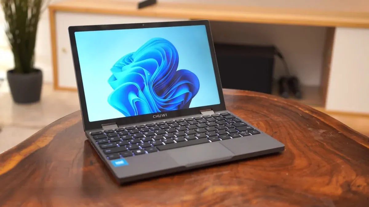 Chuwi MiniBook X U300: доступний ноутбук з сенсорним екраном та шарніром на 360 градусів
