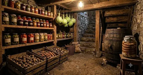 Ідеальний льох без світла: як зберегти врожай свіжим до зими