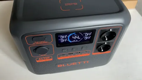 Bluetti AC70P: що дає зарядна станція на 1000 Вт під час відключень