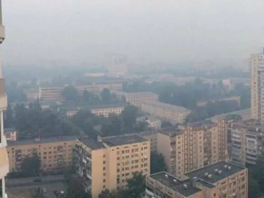 Запоріжжя в диму: причиною стало займання сміттєзвалища у передмісті