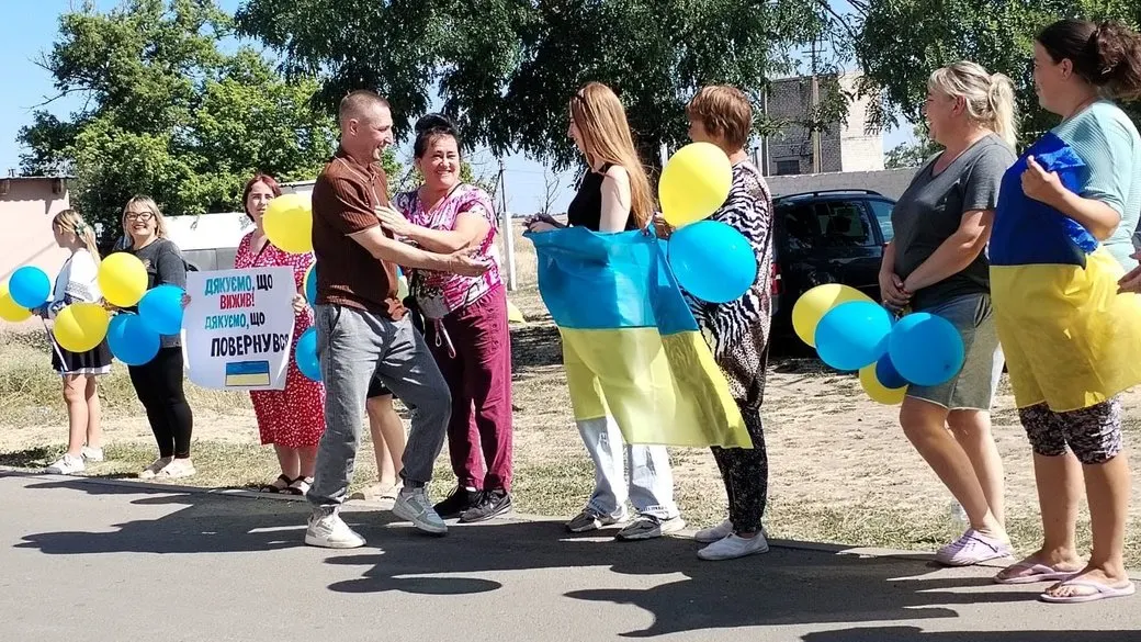 Після чотирьох років полону додому повернувся захисник із Миколаївщини