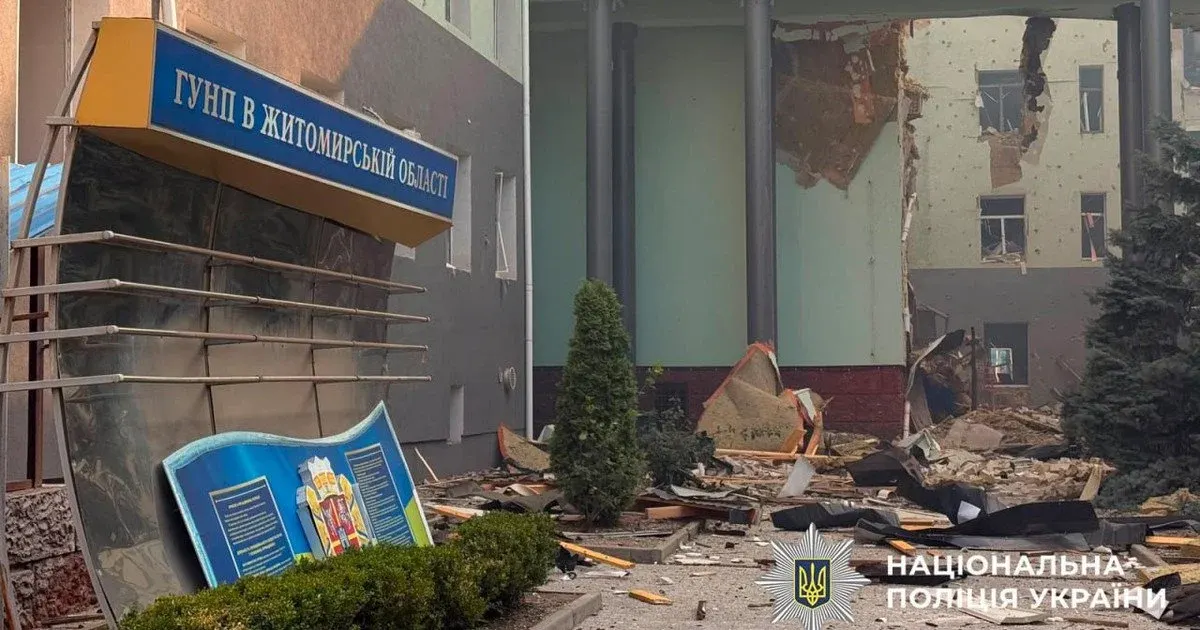 Удар по Житомиру: двоє поліцейських загинули, 20 поранених
