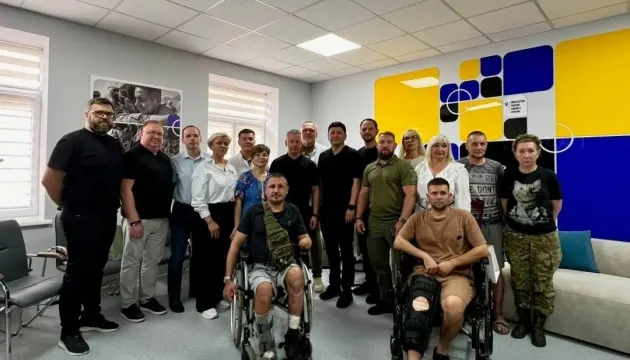 У Рівному запрацював шостий в Україні Простір турботи про ветеранів