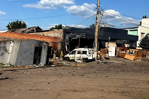 Удар по Краматорську: росіяни атакували відділення «Нової пошти», є загиблий