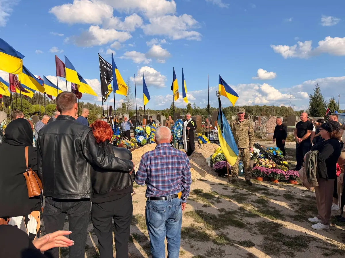 У Ковелі попрощалися з Андрієм Луциком — кіборгом, який 10 років боровся за життя після Донецького аеропорту