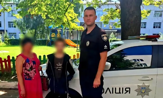 На Харківщині поліція за лічені години знайшла зниклого 12-річного хлопця